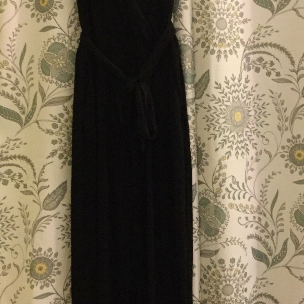 NY Collection Black Jumpsuit. NWT. - Picture 3 of 12